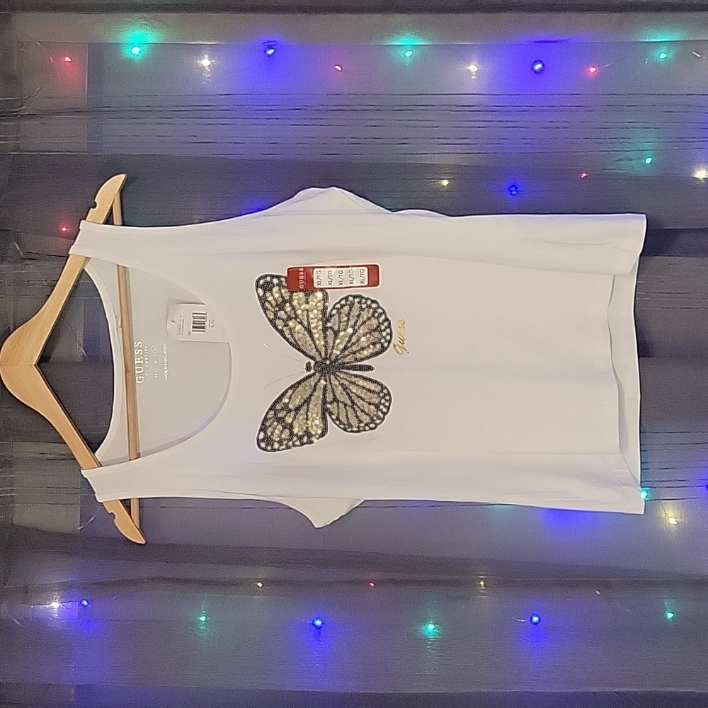 Brand new Guess sequin tank
